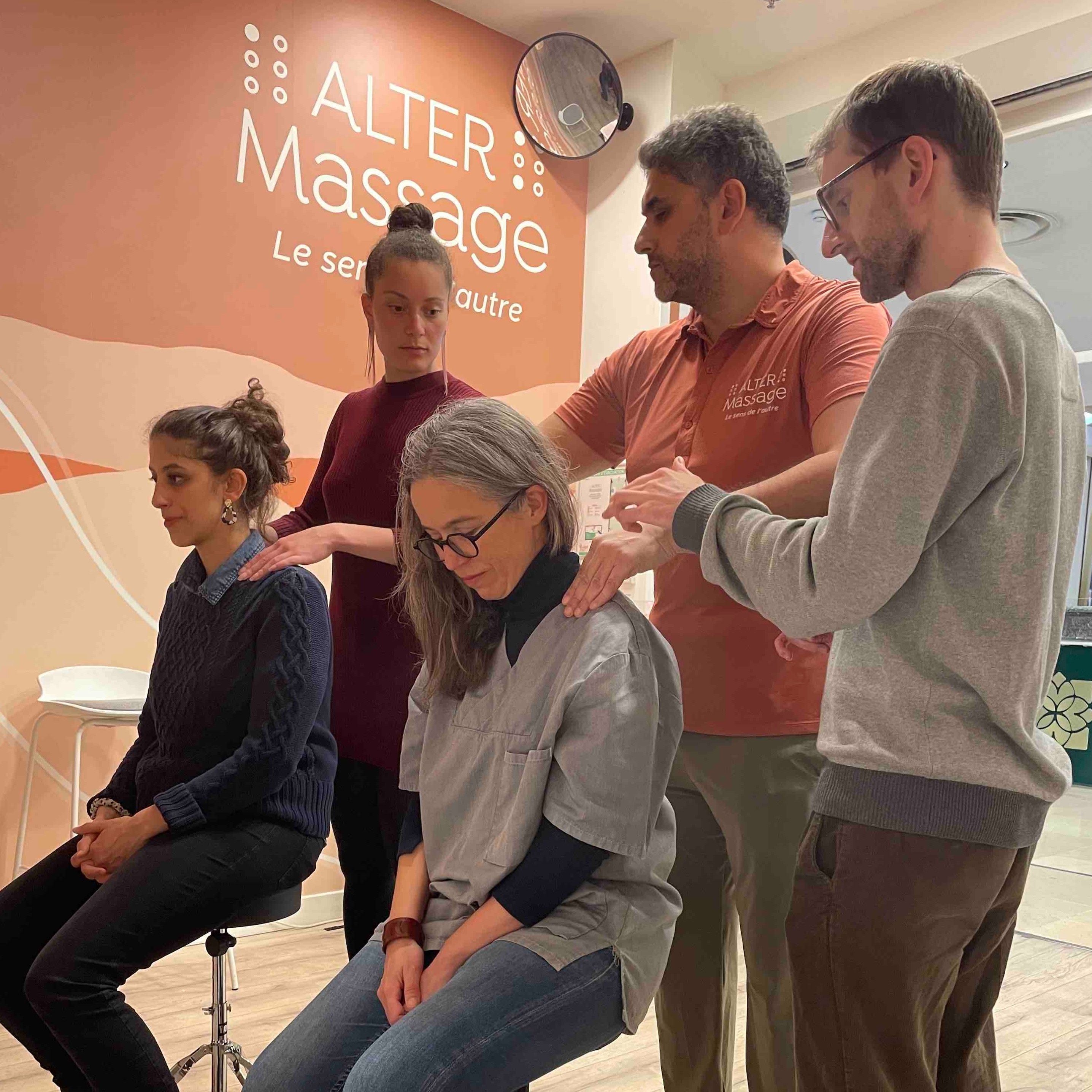 Photo formation au Massage Sympa®